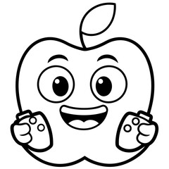 Cute Apple Mascot Logo Collection Coffee Cup, Reading Book, Gaming, Boxing Gloves, Vector Art, Charming Apple mascot logos coffee, book, gaming, boxing gloves. Fun vector designs for all needs