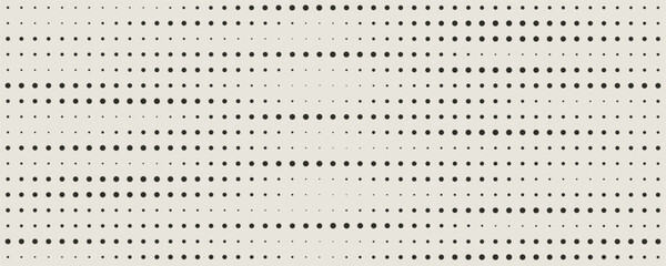 Black random polka dots on brown background abstract pattern, horizontal halftone dots for wallpaper or vintage style seamless background, mix small and big circle dots. Art & Illustration © 100yDesign