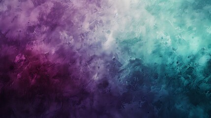 Obraz premium Purple and Teal Abstract Watercolor Background
