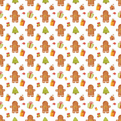 christmas seamless pattern , christmas background , christmas wallpaper