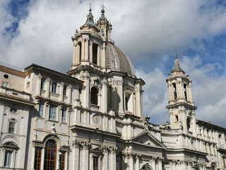 Naklejka premium Plaza Navona, Italia 