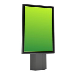 Billboard mockup. Blank billboard mockup. Empty mockup template. 
 Light box, great design for any purposes. Office interior. Interior mockup. 