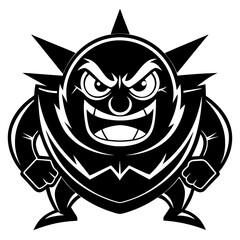 Orange Mascot Logo Set: Coffee Cup, Book, Gaming, Boxing & Paint Themes - Vector & Clipart, Orange mascot logos: coffee, book, gaming, boxing themes. Vector, cartoon, clipart, line art