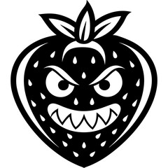 Strawberry Mascot Logo Vector - Coffee, Gaming, Boxing, Angry, Book, Paint Designs, Strawberry mascot vector with coffee, gaming, boxing, and expressive styles, perfect for digital design