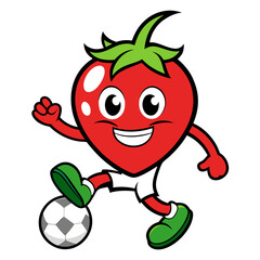 Strawberry Mascot Logo Vector - Coffee, Gaming, Boxing, Angry, Book, Paint Designs, Strawberry mascot vector with coffee, gaming, boxing, and expressive styles, perfect for digital design