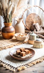 Homely Fudge Photography: Warm, Delicious and Rustic Image for Backgrounds, Posters, Headers, Backdrops, and Creative Graphic Designs