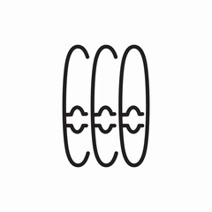 medicine capsule icon sign vector