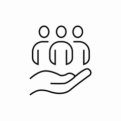 safe peoples icon sign vector