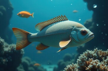 Fototapeta premium fish in aquarium