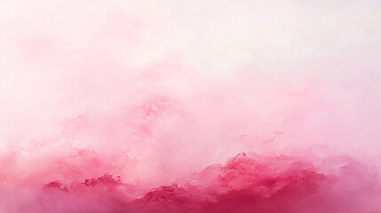 Obraz premium Abstract Pink and Red Texture Pastel Color Background Soft Hues Romantic Design Painte