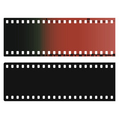 Obraz premium vintage realistic photographic film
