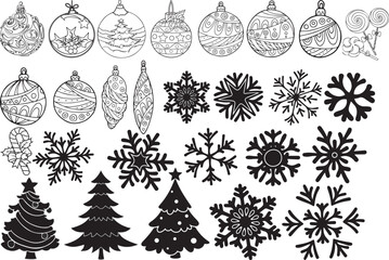 Snowflake Svg, Christmas Snowflake svg, Christmas svg, Winter svg, Christmas Snowflake png, Snowflake Cut file, Snowflakes svg bundle
