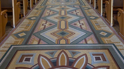 Discover the Gothic Beauty of Sainte-Anne Basilica in Quebec, pattern