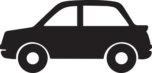 car icon isolated sign symbol vector illustration - high-quality black style vector icons