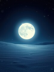 A whimsical dark blue border adorned with delicate glitter accents and a soft focus effect, adding a touch of wonder to a moonlit scene, celestial magic., whimsical landscape, shimmering lights