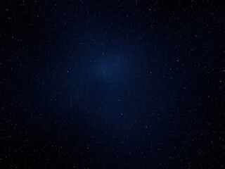 Fototapeta premium Dark blue sky with stars twinkling like diamonds against a black canvas, darkness, stars, cosmos, blackness, astronomy