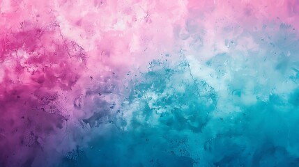 Obraz premium Abstract Blue and Pink Watercolor Background