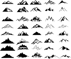 Mountains SVG , Trees svg ,Forest Svg ,Cricut Mountain svg ,clipart Silhouette svg ,cut file Outdoor svg Travel svg ,Landscape svg ,Hiking Svg,	