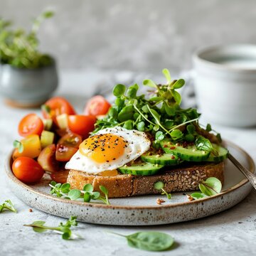 Green brunch on white background isolated