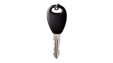 Car Key with Remote Control on Transparent Background