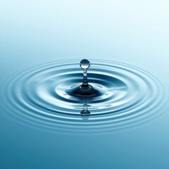 a delicate ink splash creating concentric circles in a pool of water, ink splash, water effects, hydrodynamics, fluid dynamics, ink drop animation