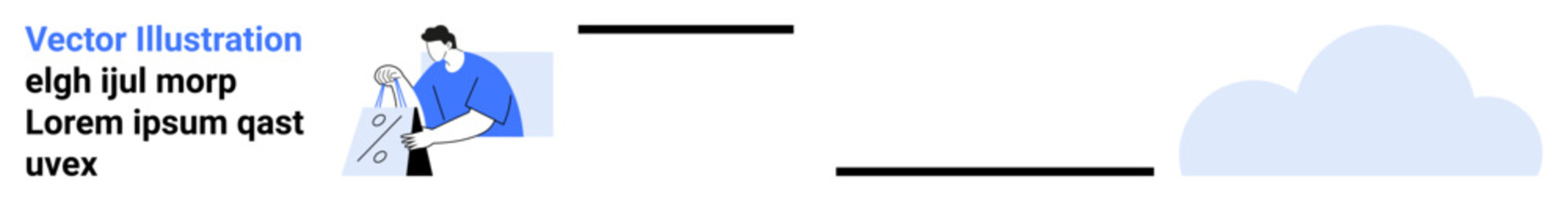 Man reading book while sitting under a partially cloudy sky. Ideal for education, learning, relaxation, personal development, lifestyle, mindfulness, and storytelling themes. Landing page