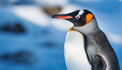 Fototapeta premium Close-Up of a Penguin