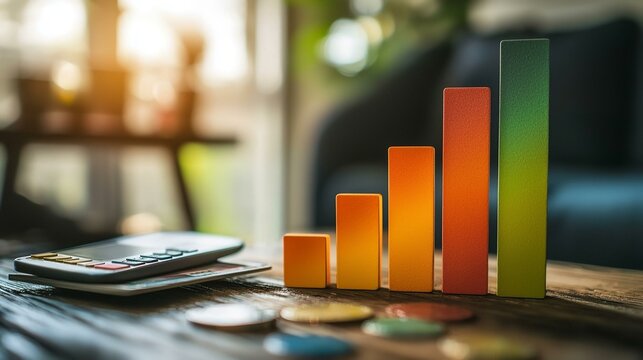 Excellent credit score concept.