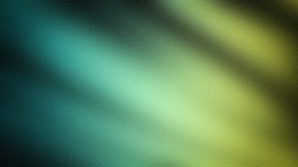 A vibrant gradient featuring deep teal and soft yellow tones, seamlessly blending with a grainy texture for modern backdrops and wallpapers