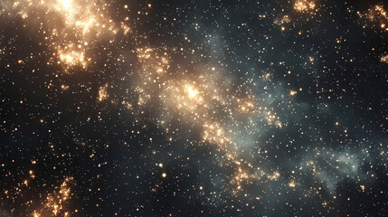 Obraz premium **generate a seamless pattern of delicate, celestial constellations in a dark, starry background.**. Celestial. Illustration