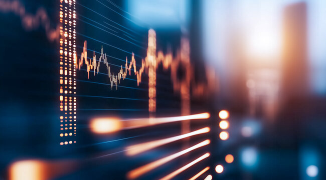 Abstract representation of energy and economy