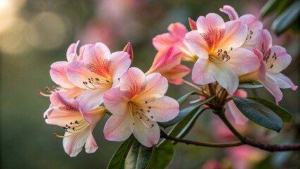 Obraz premium pink magnolia flower