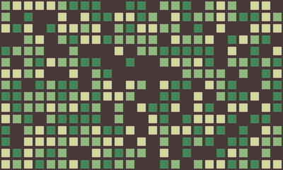 Trendy mosaic-style pattern with structured geometry. A vibrant, colourful grid design ideal for cover art, fabric, or creative posters.