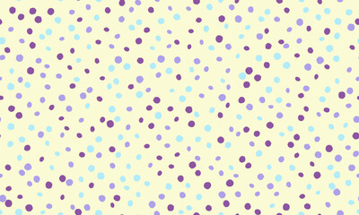 Seamless polka dot vector with geometric circles, perfect for fabric prints, posters, or abstract backgrounds. Trendy pattern for wallpapers and textile designs.