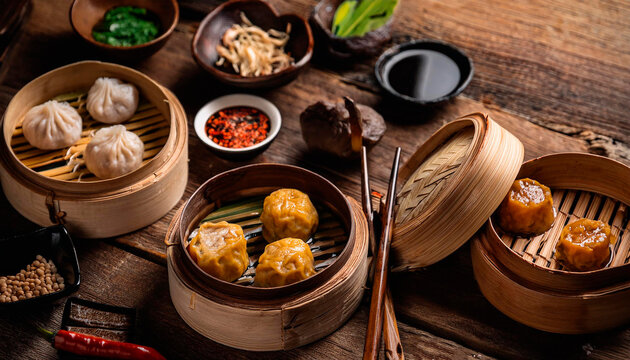 Shrimp Hakao, Dim Sum menu, Hakao Shrimp,also anglicized as ha gow, hau kau, ha kao, is a traditional Cantonese dumpling served as dim sum. It is made of shrimp meat, and steamed in a flour wrapper.