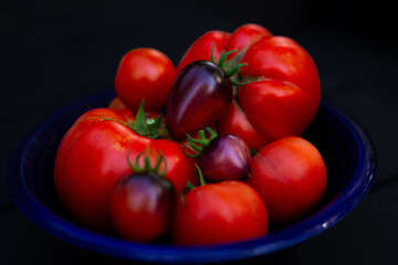 tomatoes in a bowl