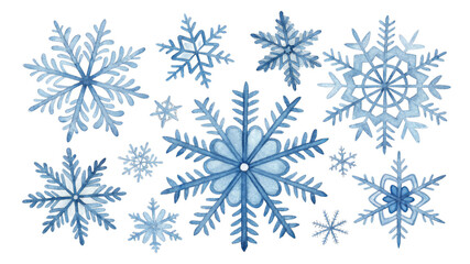 Watercolor Blue Snowflake Collection 12 Unique Designs, Isolated on White Background, Winter, Holiday, Christmas

Snowflake, Watercolor, Winter, Holiday