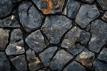 Dark Stone Wall Texture