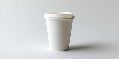 Blank White Coffee Cup Mockup