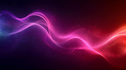 Fototapeta premium Abstract Background with Flowing Waves