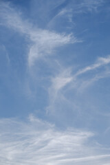 blue sky with clouds