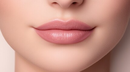 Fototapeta premium Captivating image of a woman's hand with perfectly manicured nails, palm open and poised against a minimalist white background, emphasizing the artistic beauty of nail art and the delicate texture 