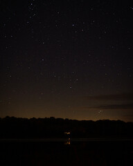 night sky with stars