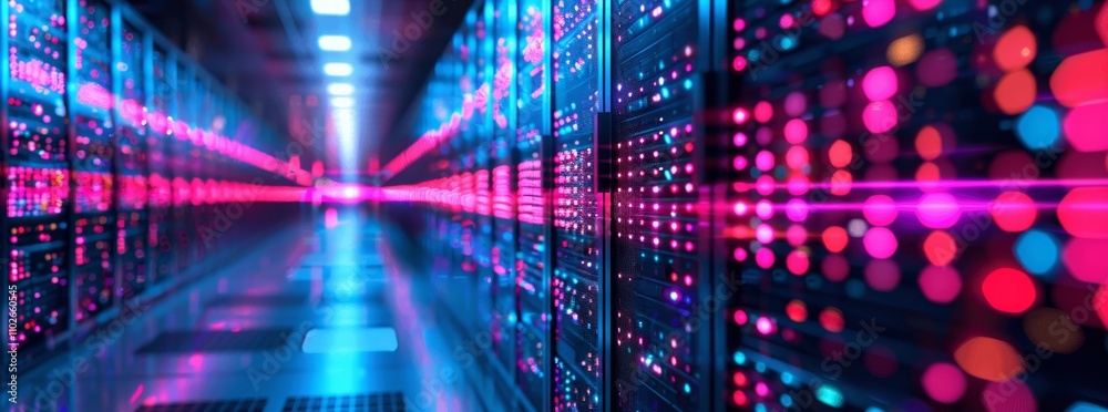 Aufkleber High Performance Data Center with Advanced Server and Storage Technology
