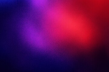 Purple to Red Gradient Abstract Background with Grainy Texture and Fluid Waves
