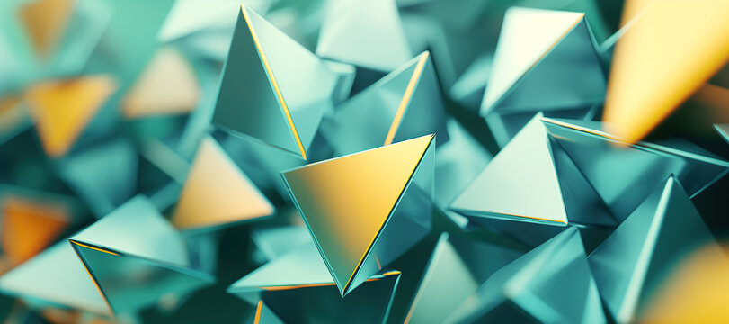 pyramid triangle shape business background 116