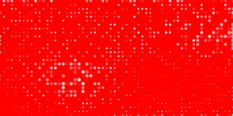 Abstract halftone dots background in red colors