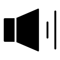 Fototapeta premium speaker icon