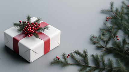 christmas tree and gifts