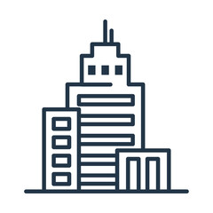 commercial buildings street urban infrastructure